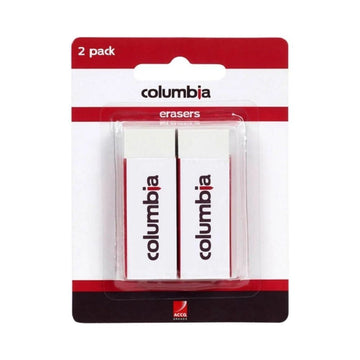 2 Pack x Columbia Basic Erasers 2pc
